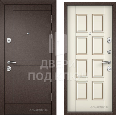 Трехконтурная входная дверь в коттедж ДПК-8800